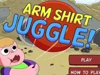 Clarence: Arm Shirt Juggle