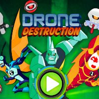 Drone Destruction Ben 10