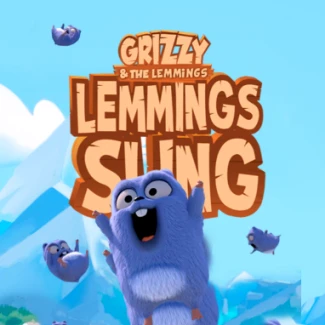 Grizzy & the Lemmings: Lemmings Sling Game