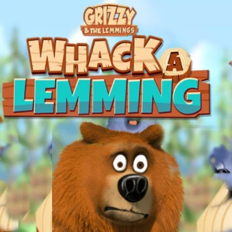 Grizzy & the Lemmings: Whack a Lemming Game