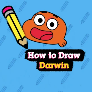 Gumball: How to Draw Darwin 游戏