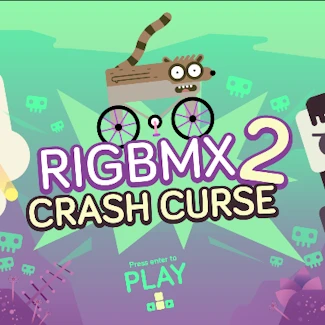 Regular Show: Rig BMX 2 Crash Curse Hra