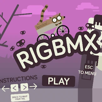 Regular Show: Rig BMX Game