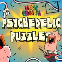 Uncle Grandpa Psychedelic Puzzles