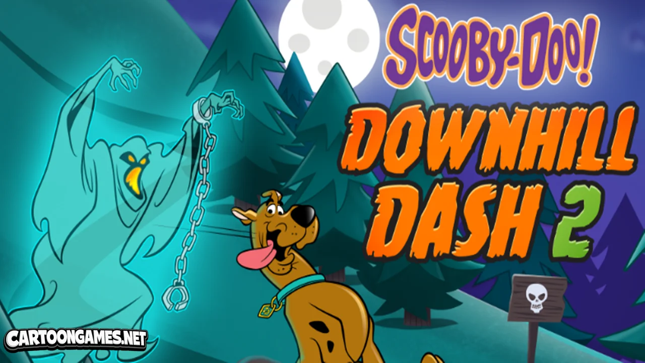 Scooby-Doo: Downhill Dash 2 gameplay
